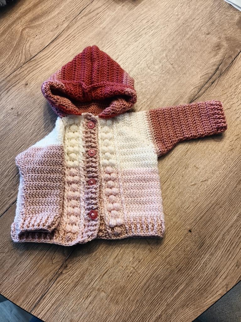 Baby / kinder vestje met capuchon, Ophalen of Verzenden, Jongetje of Meisje, Truitje of Vestje