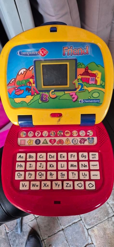 Clementoni Computer Kid Friend educatieve laptop, Ophalen of Verzenden, Gebruikt, Taal en Lezen
