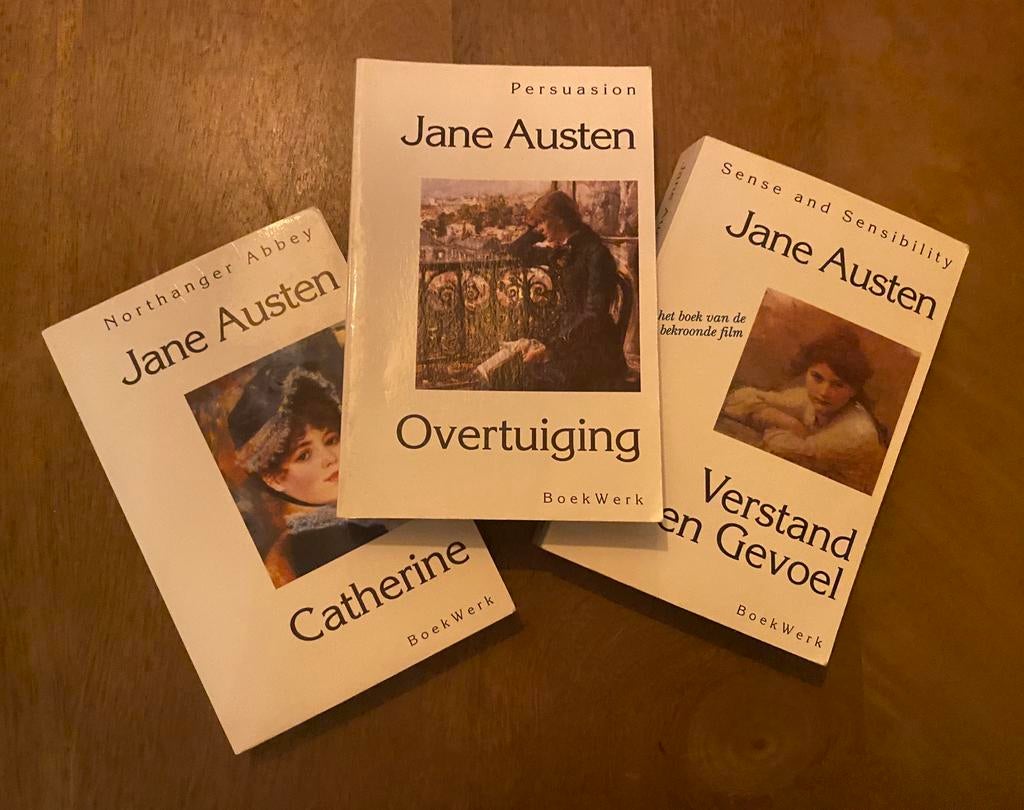 Jane Austen - 3 romans, Ophalen of Verzenden, Zo goed als nieuw, Jane Austen