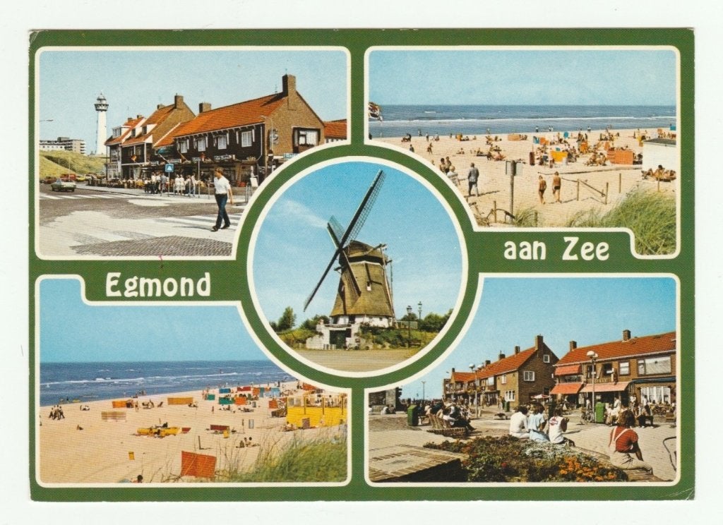 Egmond aan Zee, Verzamelen, Ophalen of Verzenden, 1980 tot heden, Gelopen, Noord-Holland