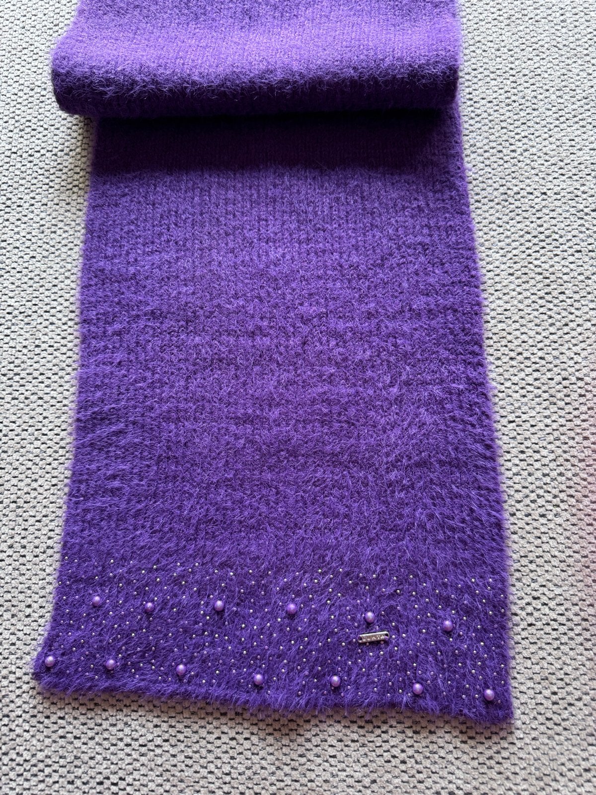 Nieuwe LUHTA Dames warme wintersjaal - Paars, 175x24cm, Kleding | Dames, Mutsen, Sjaals en Handschoenen, Ophalen of Verzenden