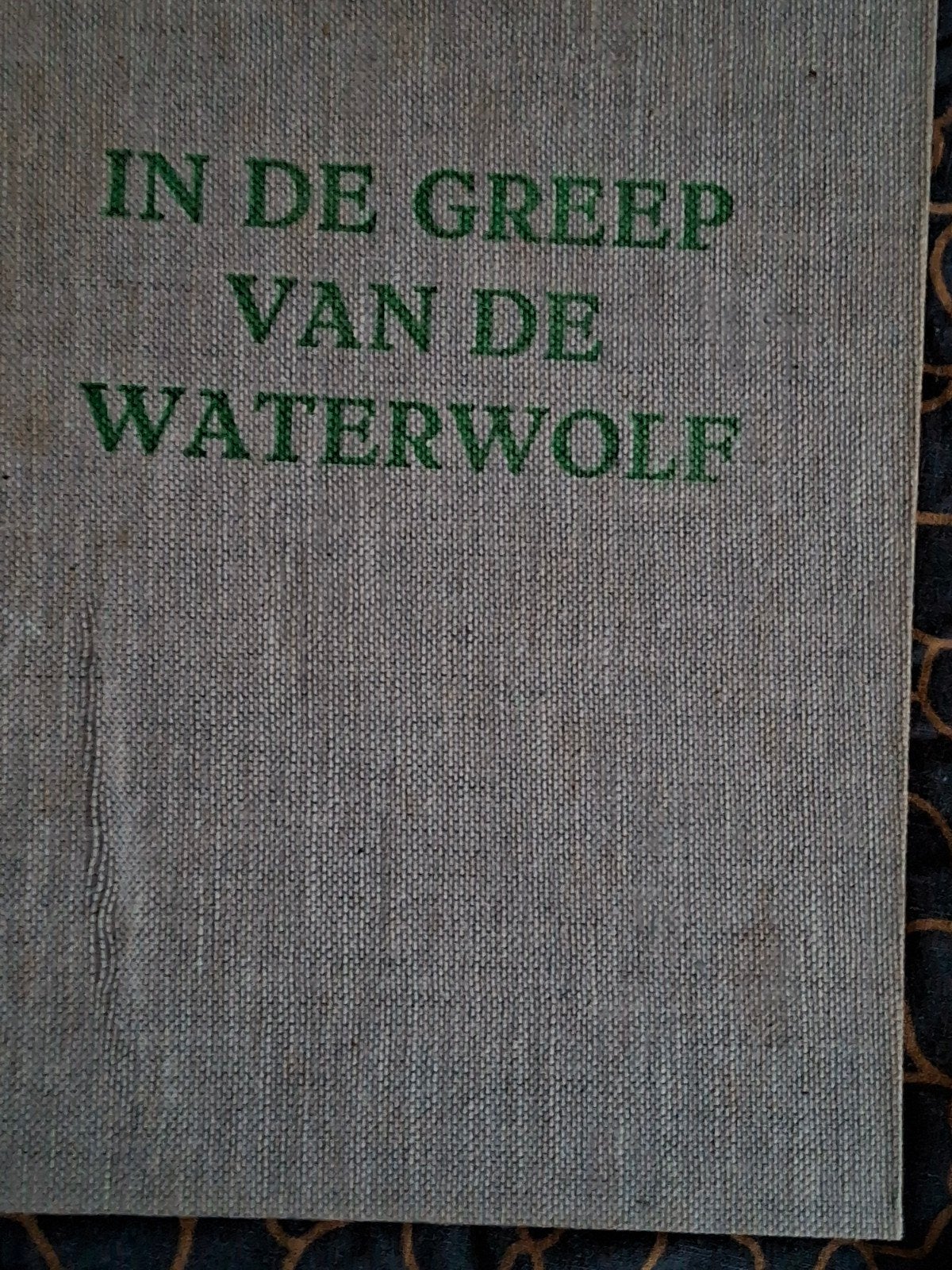 In de Greep van de Waterwolf - Historisch Boek, Ophalen of Verzenden, Gelezen, Onbekend, Nederland