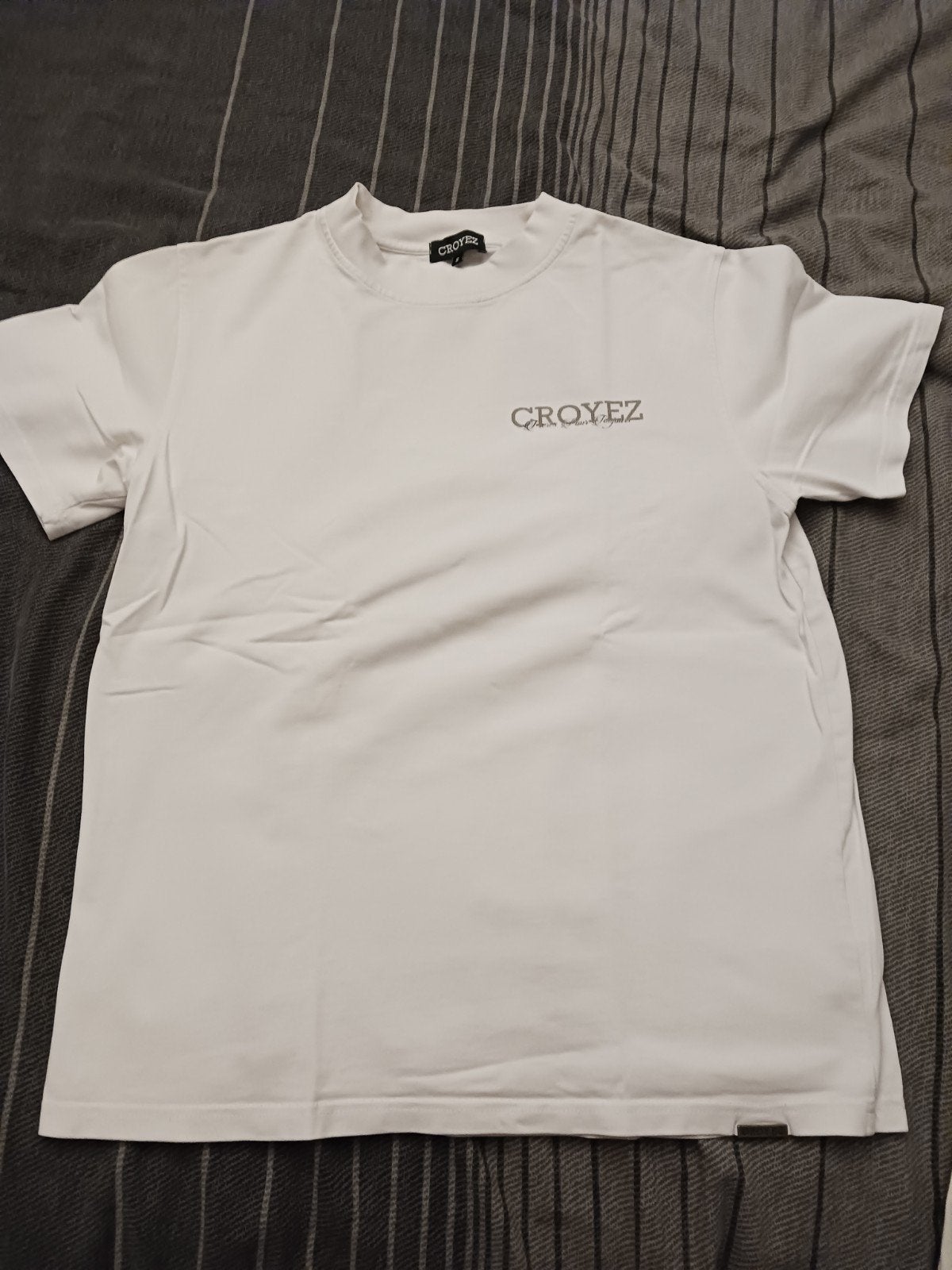 wit T-shirt Croyez maat S, Kleding | Heren, Ophalen, Zo goed als nieuw, Wit