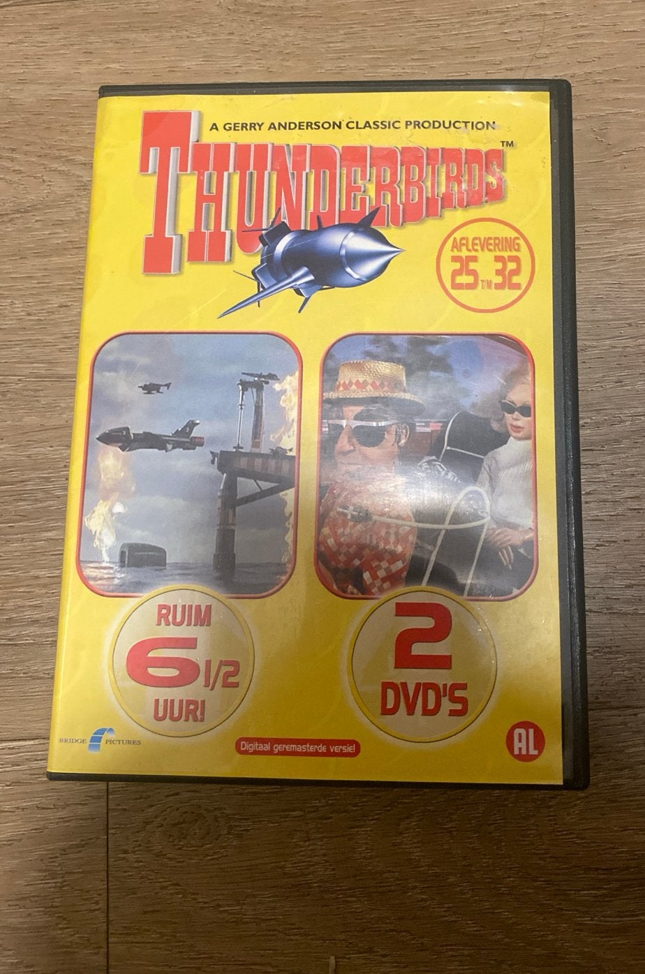 Thunderbirds DVD - Afleveringen 25-32 (2 Discs), Cd's en Dvd's, Dvd's | Tv en Series, Alle leeftijden, Ophalen of Verzenden, Zo goed als nieuw