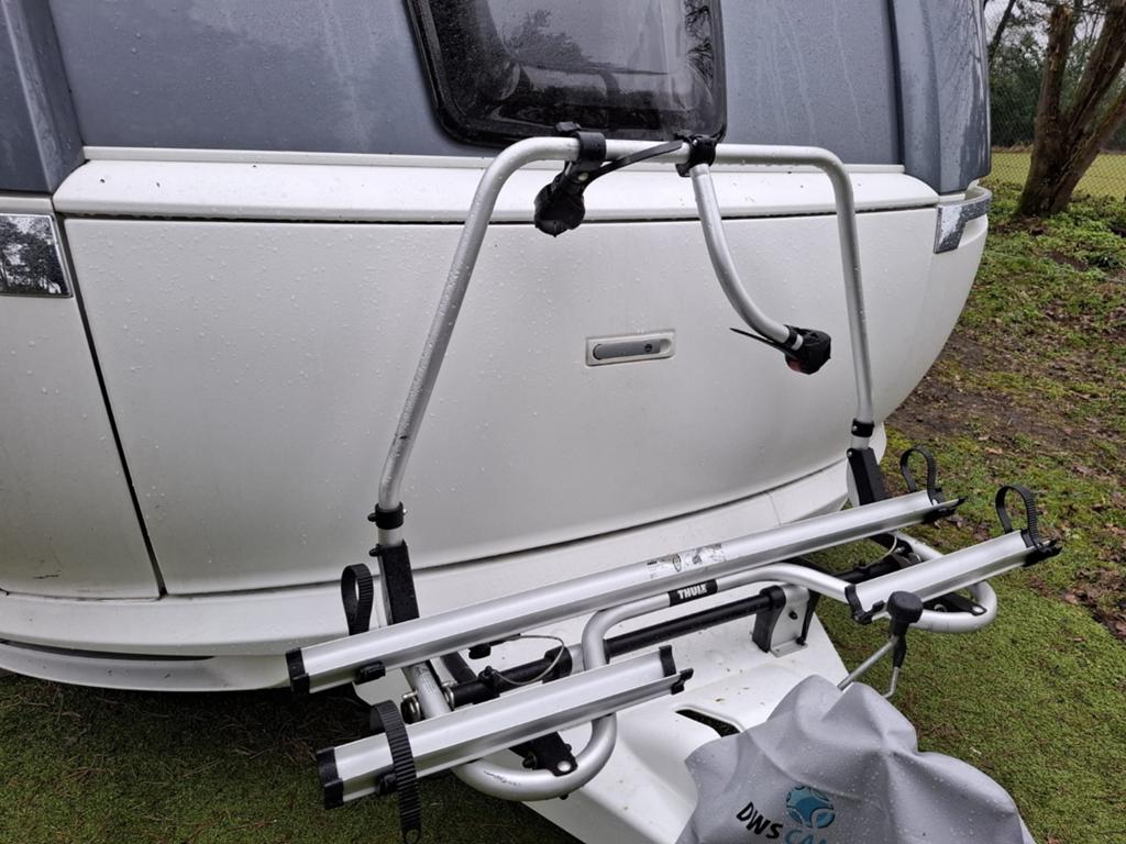 Thule Fietsendrager Caravan Superb SV16 (+montage materiaal), Ophalen of Verzenden, Gebruikt