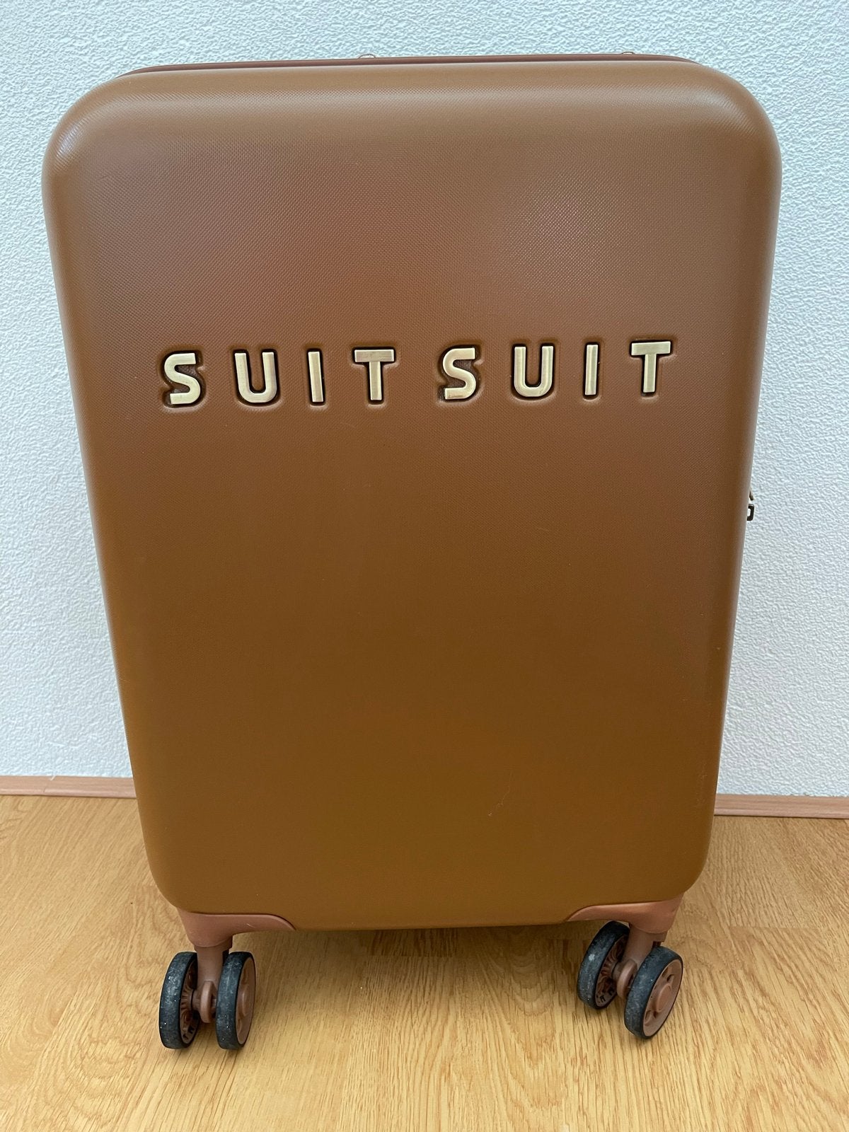 SUITSUIT Handbagage Koffer - Zo goed als nieuw, Wieltjes, 40 tot 60 cm, 20 tot 30 cm, Bruin