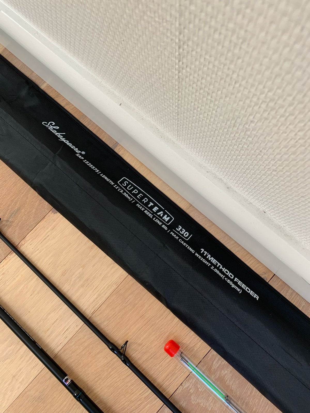 Nieuwe Shakespeare Superteam method feederhengel, 3.30m 60gr, Watersport en Boten, Hengelsport | Witvissen, Shakespeare, Werphengel