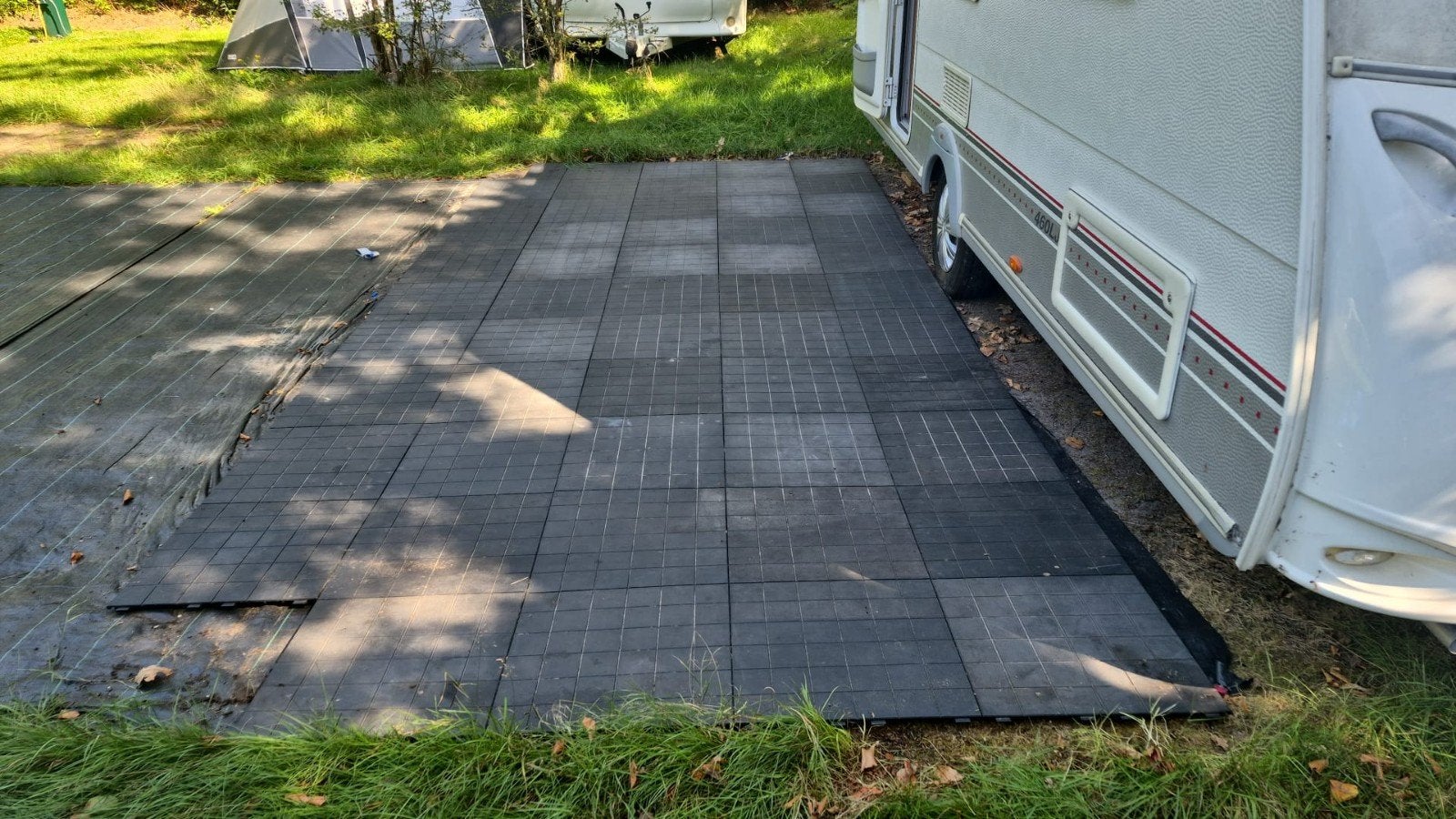 Isabella Tenttegels / Vloertegels voor Voortent, Caravans en Kamperen, Ophalen of Verzenden, Gebruikt