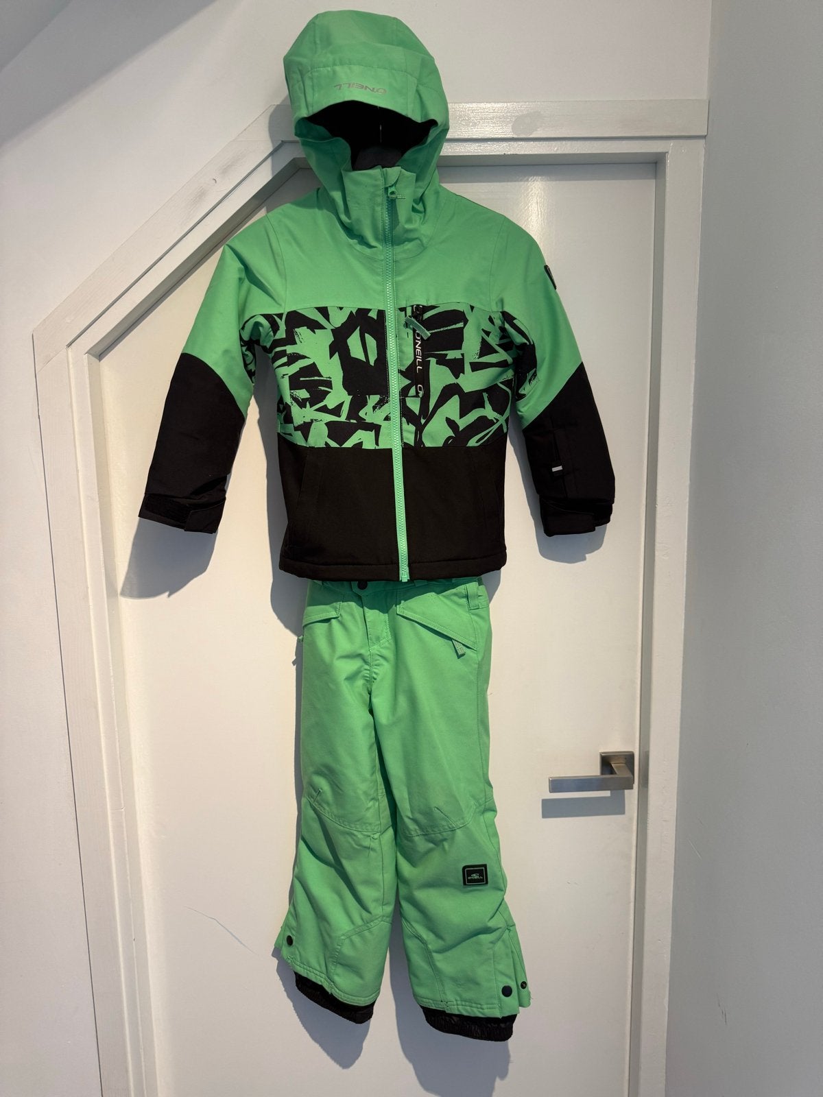 O'Neill Kinder Skipak Maat 116 - Groen/Zwart, Ophalen of Verzenden, Gebruikt