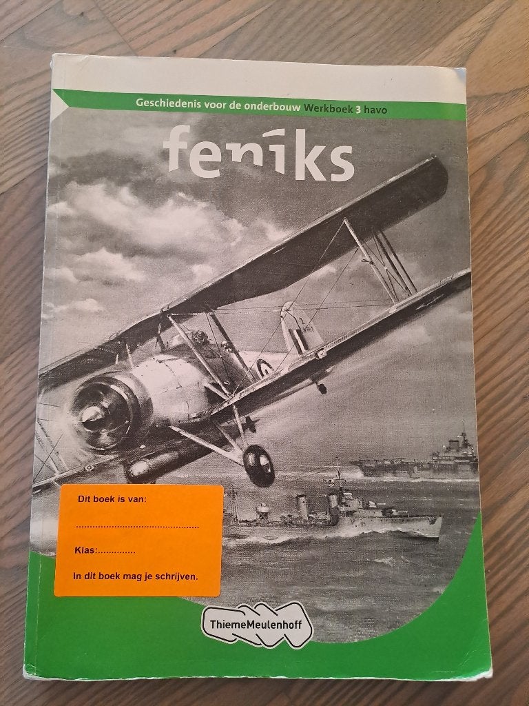 Feniks geschiedenis werkboek havo 3, Boeken, Ophalen of Verzenden, Gelezen, HAVO, Geschiedenis