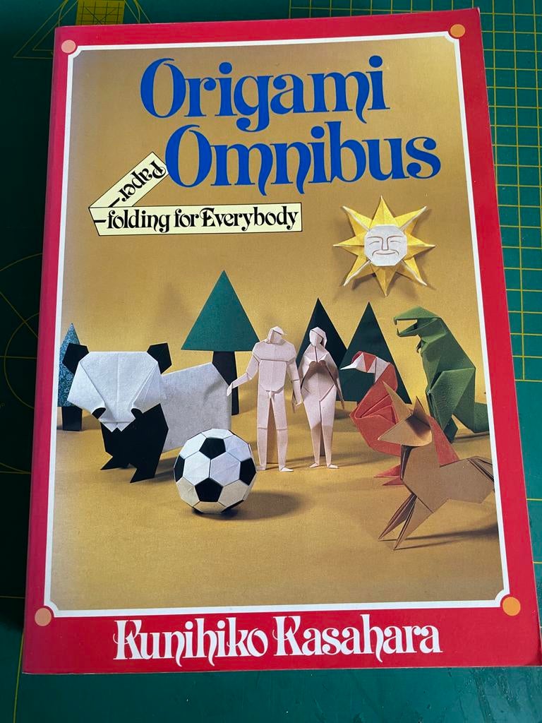 Origami omnibus!kunihiki kasahara/paper folding foreverybody, Ophalen of Verzenden, Zo goed als nieuw, Overige onderwerpen