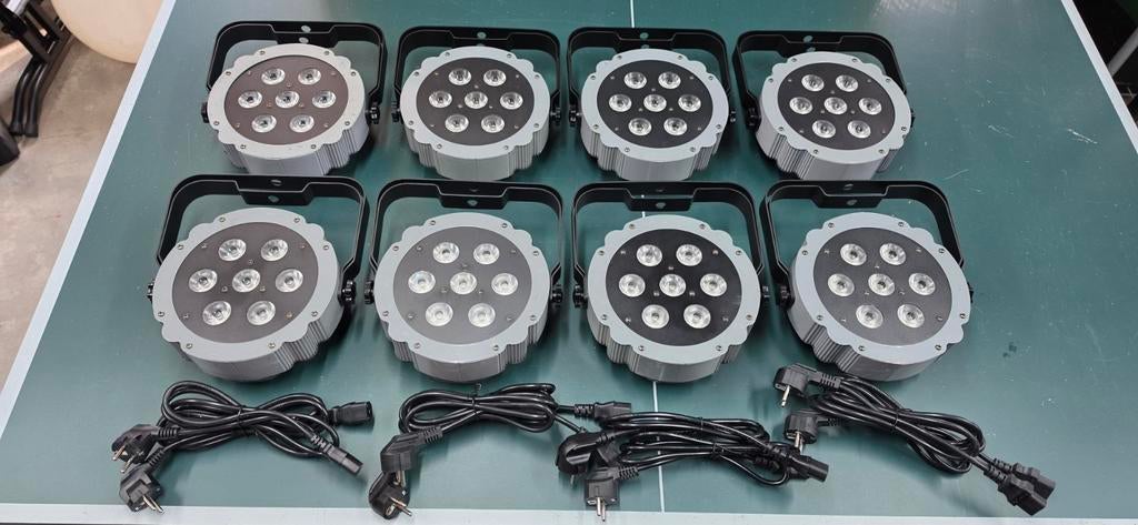 Showtec Compact Led Par 7-3, Ophalen of Verzenden, Gebruikt, Licht, Geluidgestuurd