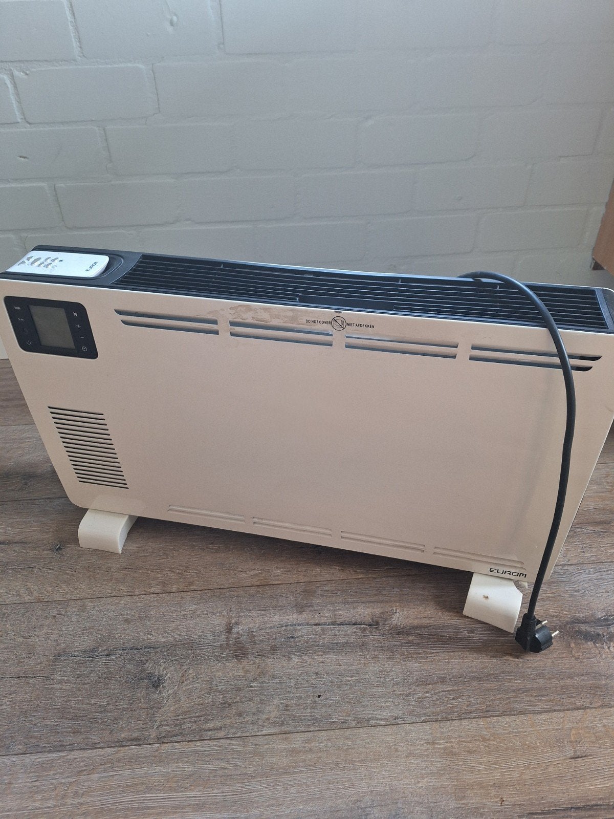 Eurom elektrische convectorkachel, Ophalen, 30 tot 80 cm, Gebruikt, Kachel