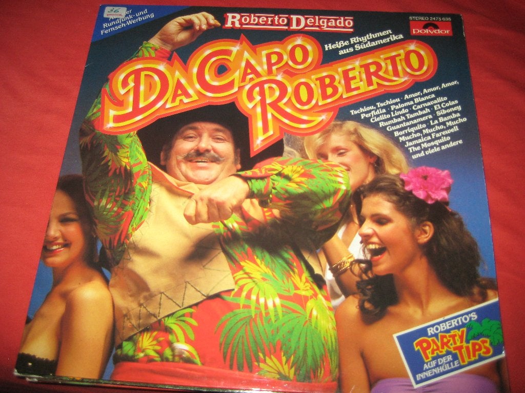 LP, Roberto Delgado: Da capo Roberto, Ophalen of Verzenden, Zo goed als nieuw, LP