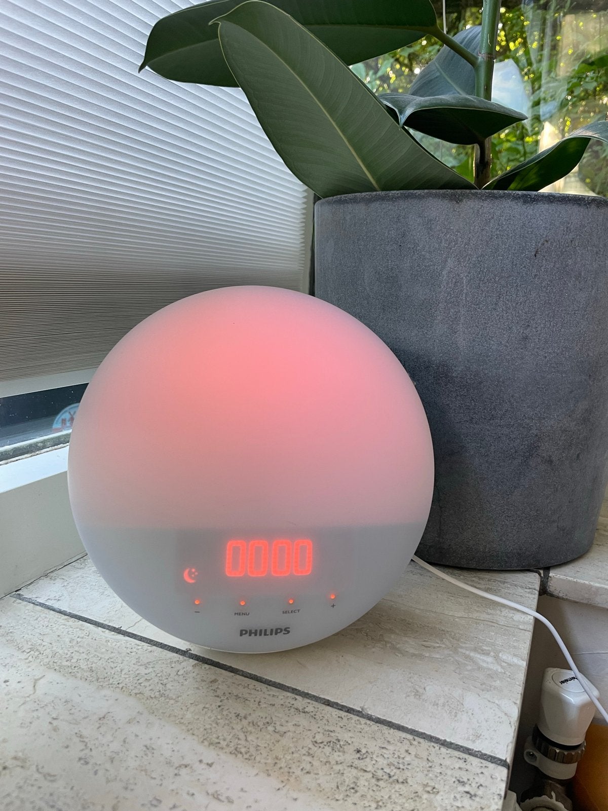 Philips Wake-up Light HF3521 - Lichtwekker, Ophalen of Verzenden, Zo goed als nieuw, Digitaal