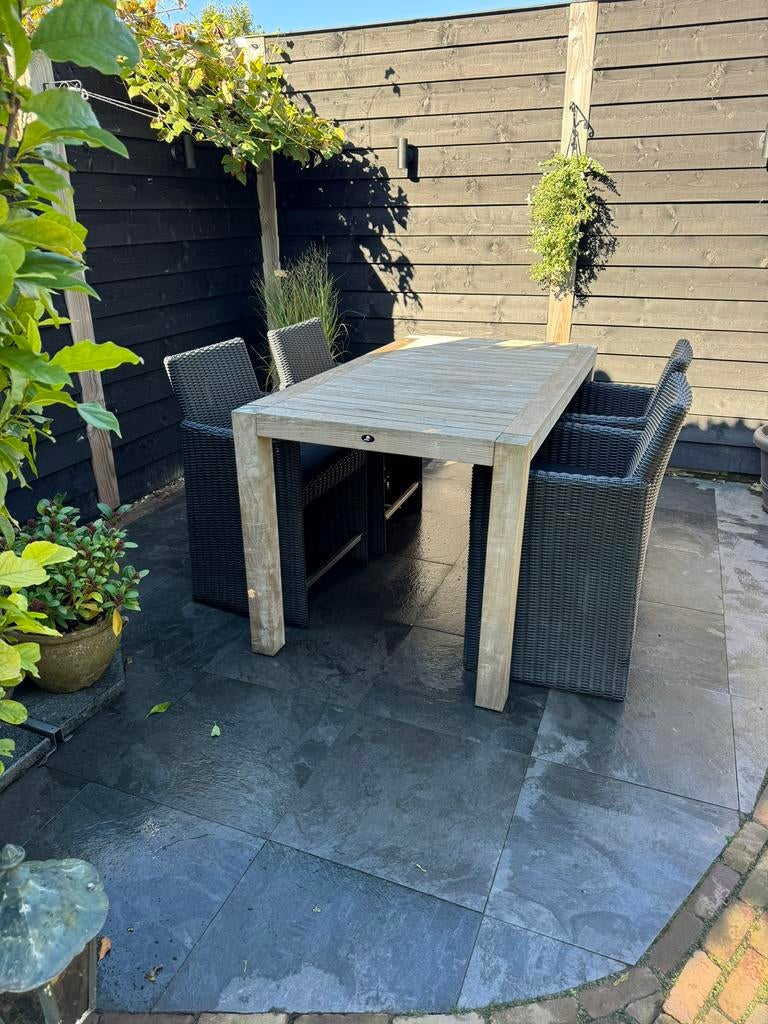 Borek Pandova Tuinset Loungeset, Tuin en Terras, Tuinsets en Loungesets, Ophalen, Zo goed als nieuw, Wicker