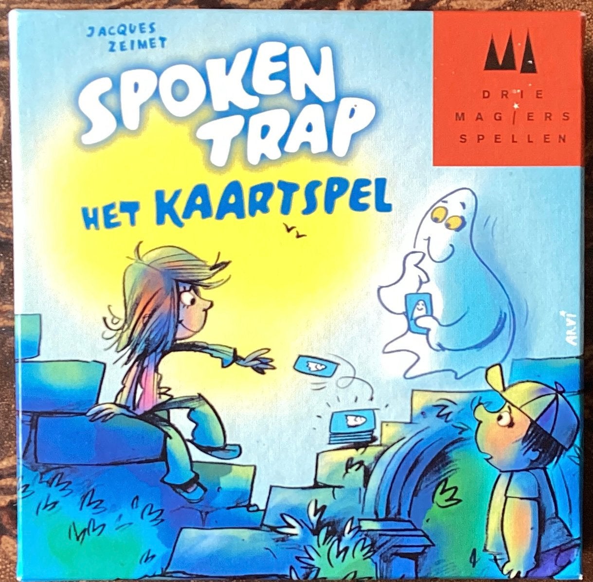 Spokentrap – kaartspel vanaf 5 jaar, Ophalen of Verzenden, Zo goed als nieuw