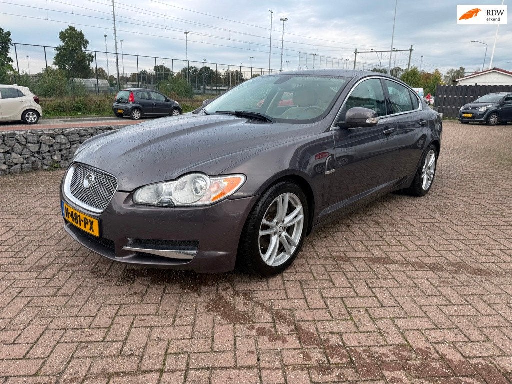 Jaguar XF 3.0 V6 Luxury - LEES ADVERTENTIE - Automaat - lede, Auto's, Automaat, 238 pk, Achterwielaandrijving, Gebruikt