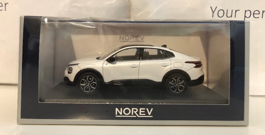Norev 1:43 Citroen E- C4 2023 Pearl White nieuw in display, Ophalen of Verzenden, Nieuw, Auto, Norev