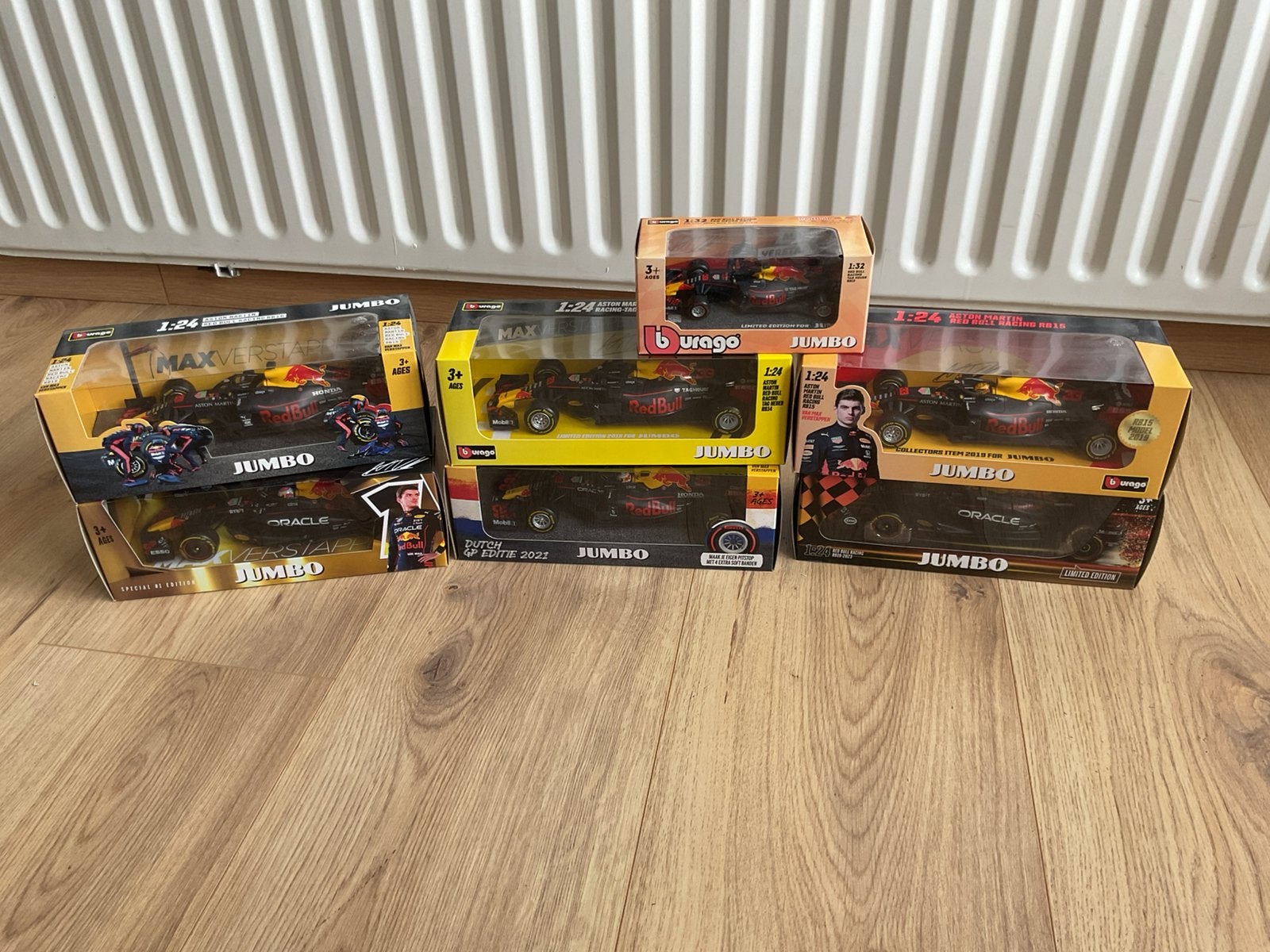 Red bull racing auto’s 7x, Ophalen of Verzenden, Nieuw, Auto, Bburago