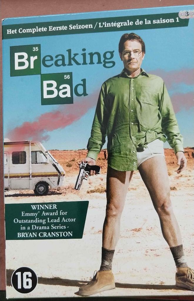 Breaking Bad Seizoen 1 (3DVD), Vanaf 16 jaar, Ophalen of Verzenden, Zo goed als nieuw, Actie en Avontuur