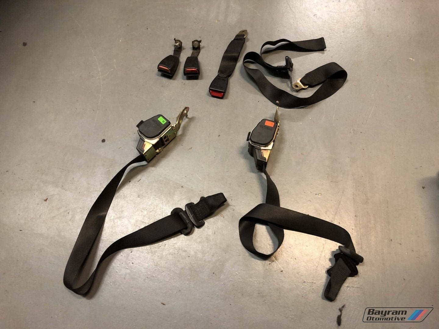 Bmw E36 coupe gordels links rechts achter gordel 3-serie m3, Gebruikt, -, -, Ophalen of Verzenden