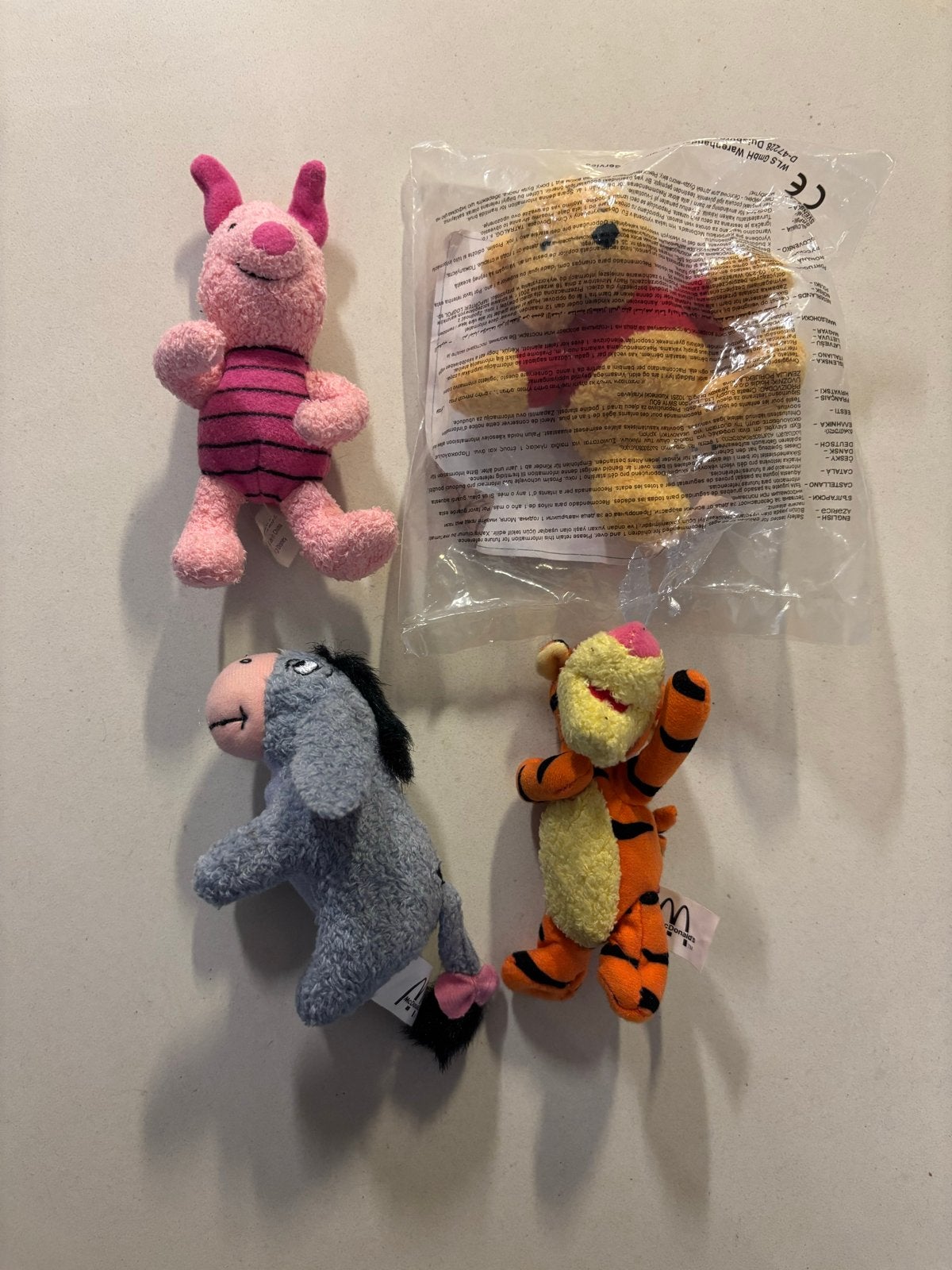 McDonald's Happy Meal Winnie de Poeh knuffels (2003), Kinderen en Baby's, Speelgoed | Knuffels en Pluche, Overige merken, Disney