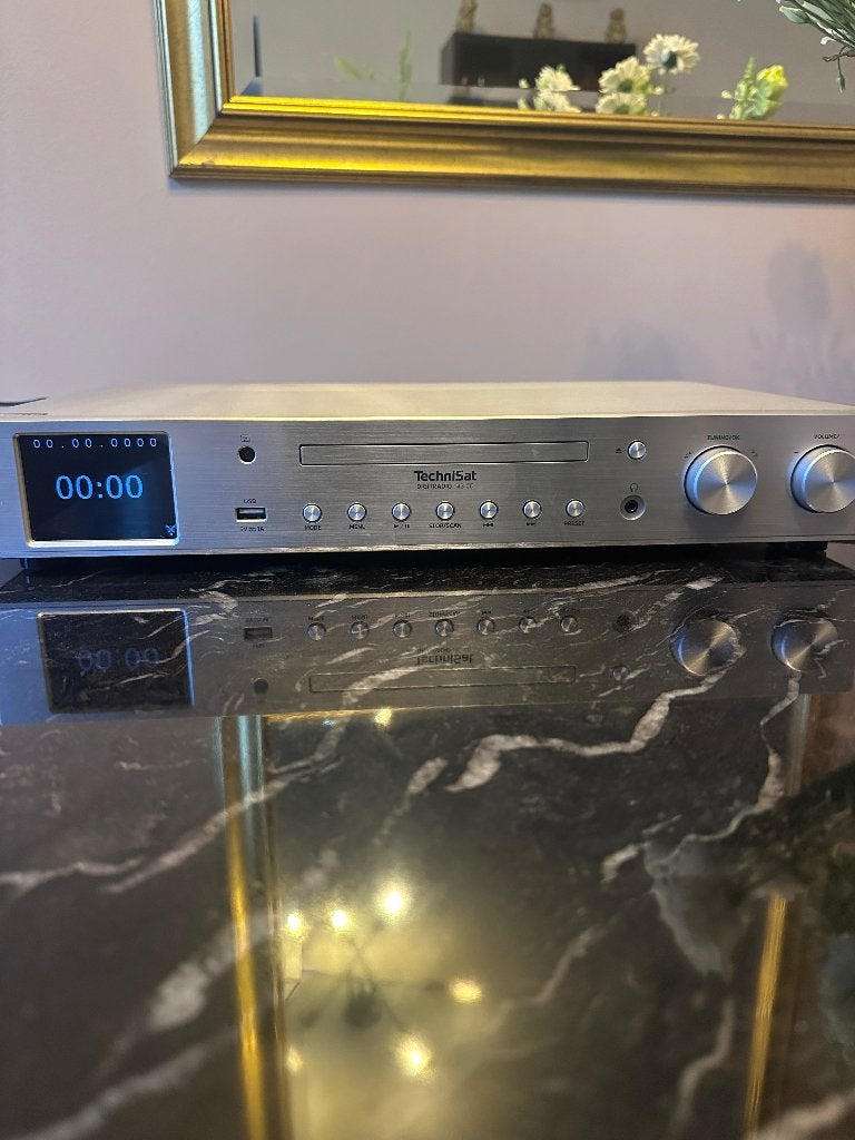 Technisat Digitradio 143 CD V3 zilver, Ophalen, Nieuw, Radio, Met cd-speler