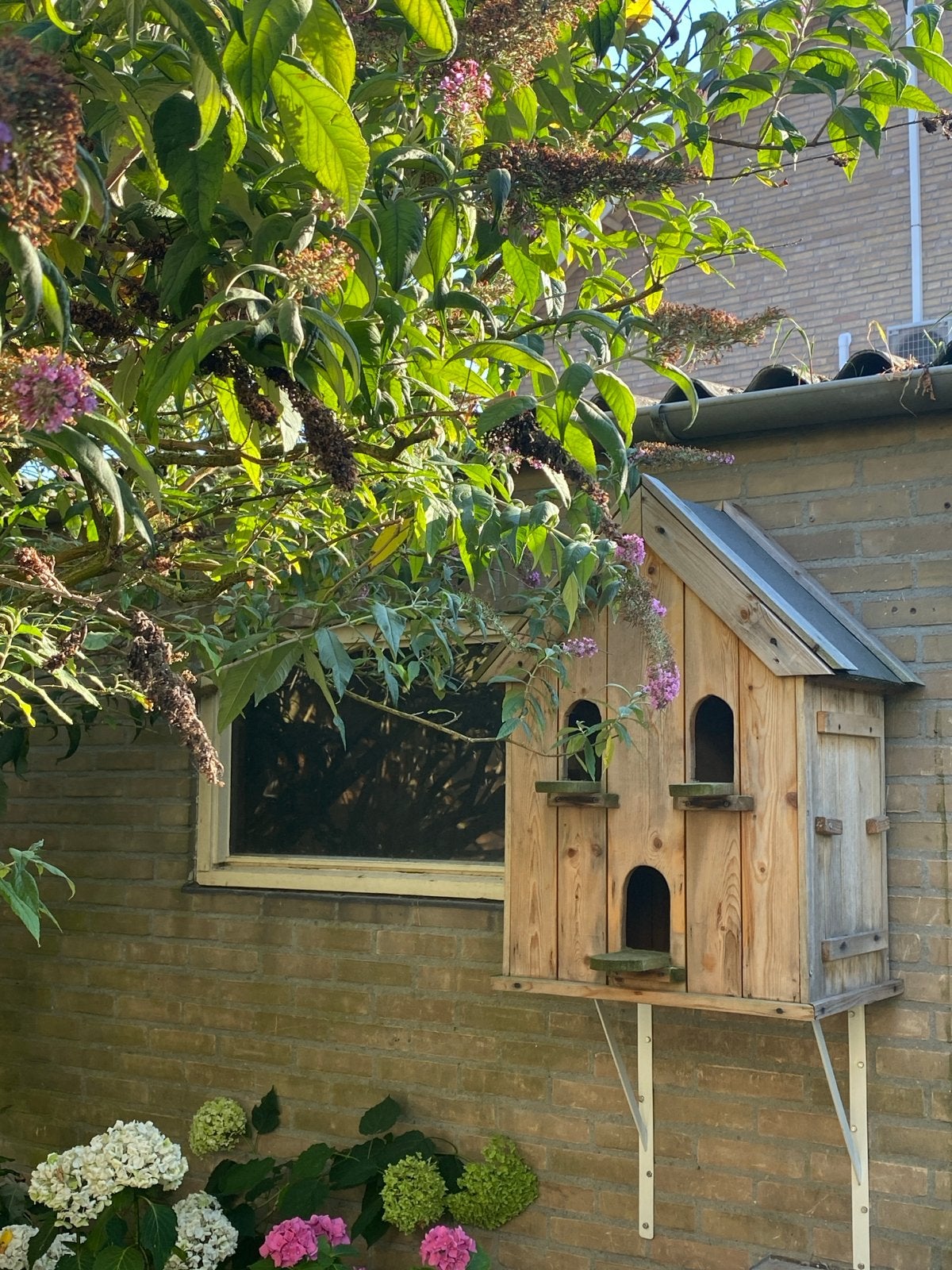 Houten Duivenhok / huis 89 x 69 x 40 cm, Dieren en Toebehoren, Ophalen, Gebruikt, Overige typen