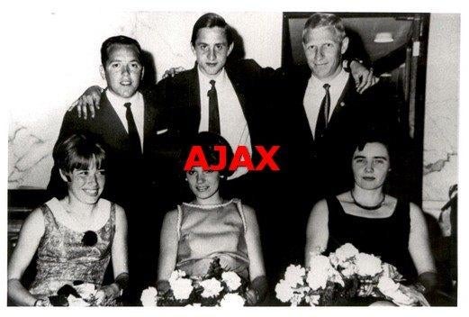 Johan Cruijff topscorer 1966-1967 en Dik Tol van Volendam, Verzenden, Gebruikt, Ajax, Overige typen