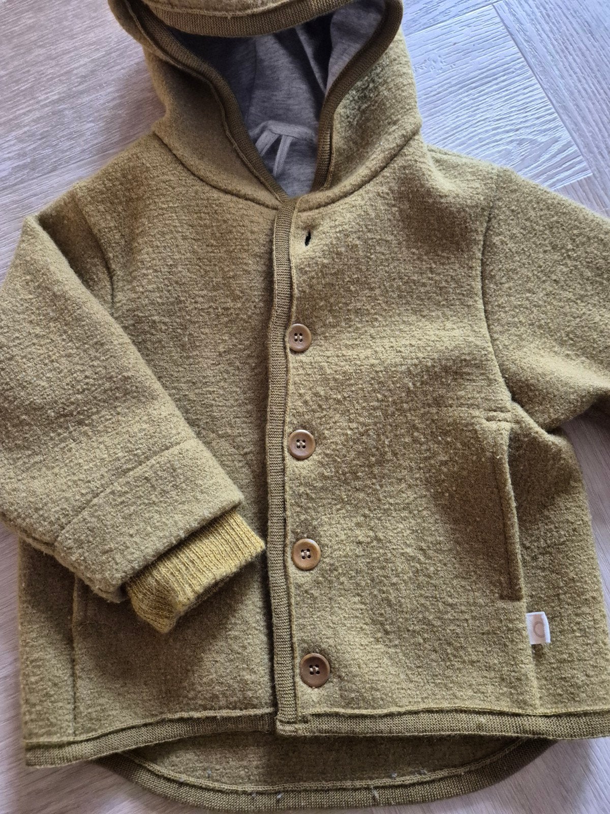 Disana jasje gekookte wol maat 86/92, Kinderen en Baby's, Ophalen of Verzenden, Zo goed als nieuw, Jongetje of Meisje, Jasje