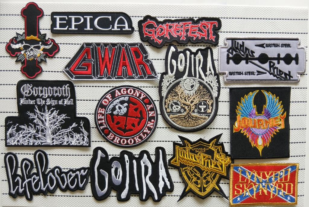 rock metal patches nieuw n1 €5 per stuk, Verzenden, Nieuw, Kleding