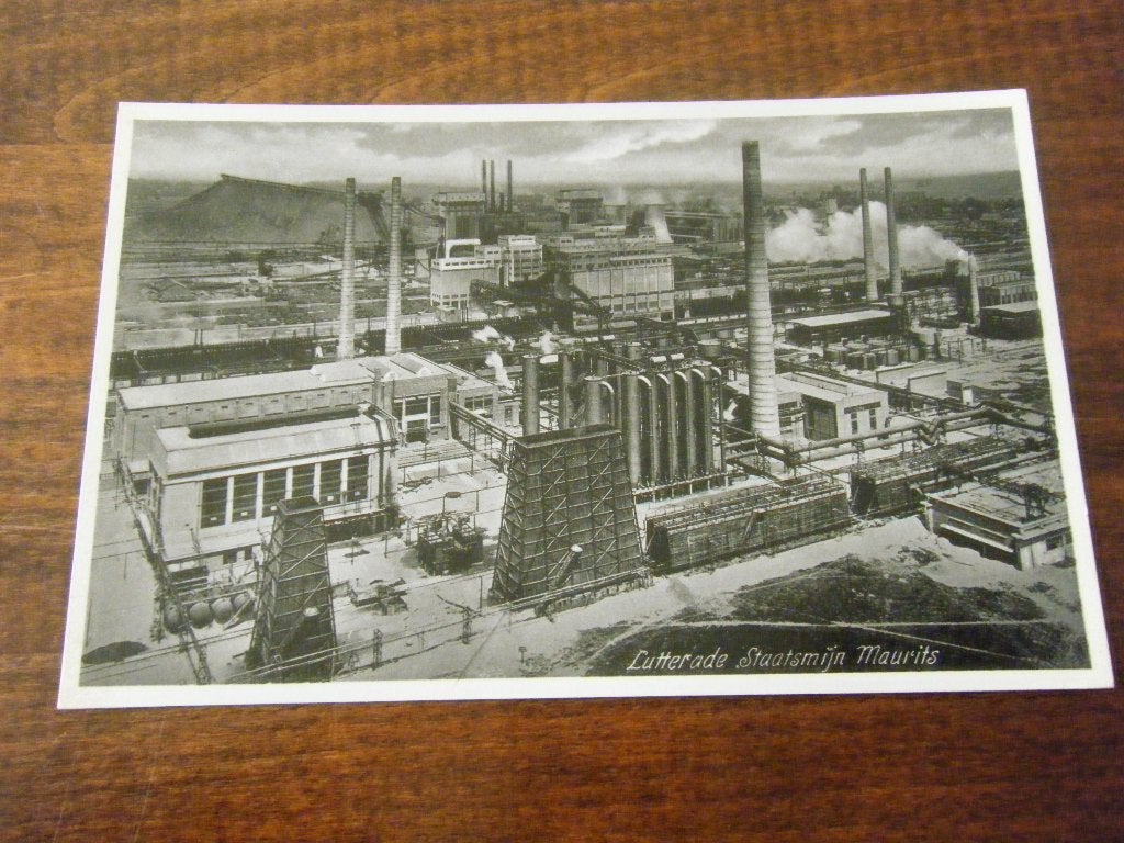 F32 - Lutterade - Staatsmijn Maurits - Mooi/Oud, Ophalen of Verzenden, 1940 tot 1960, Limburg