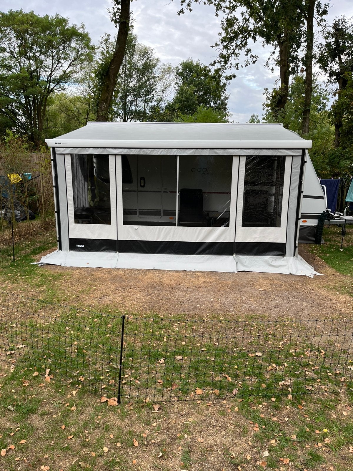 Thule Residense Luifeltent G3 voor Omnistor 6300 maat L, Caravans en Kamperen, Ophalen, Zo goed als nieuw