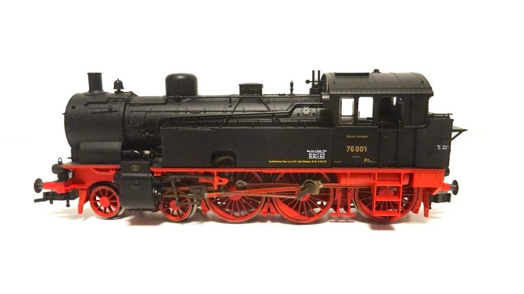 4046 Fleischmann personenlocomotief BR 76 001 - ZELDZAAM, Fleischmann, Nieuw, Ophalen of Verzenden, Gelijkstroom