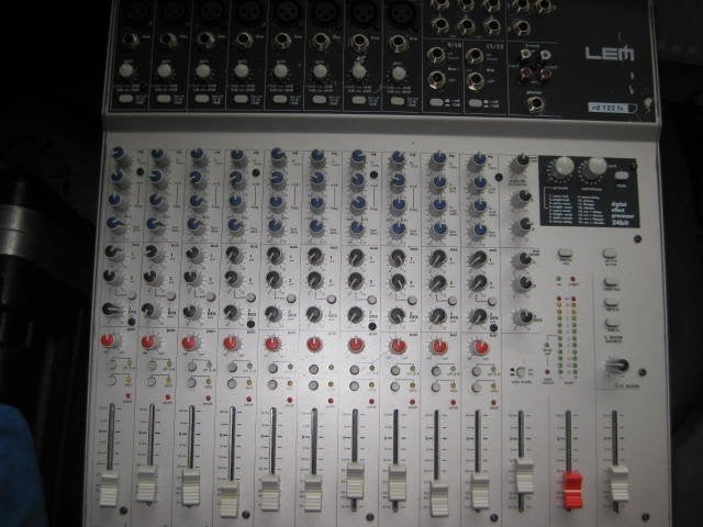 Mengpaneel Lem RD 122FX, Ophalen, Gebruikt, 10 tot 20 kanalen