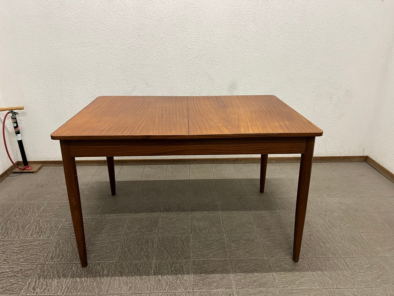 Deens design teakhouten eettafel, uitschuifbaar