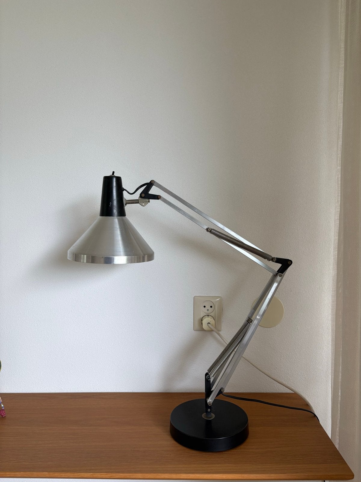 2 Vintage Hala Zeist Bureaulamp/Tafellamp, Huis en Inrichting, Lampen | Tafellampen, Ophalen, Bureaulamp, Overige merken, Vintage