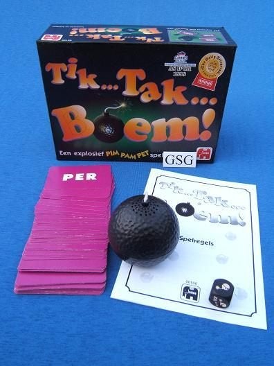 . 	Tik tak boem nr. 00166-12, Ophalen, Zo goed als nieuw