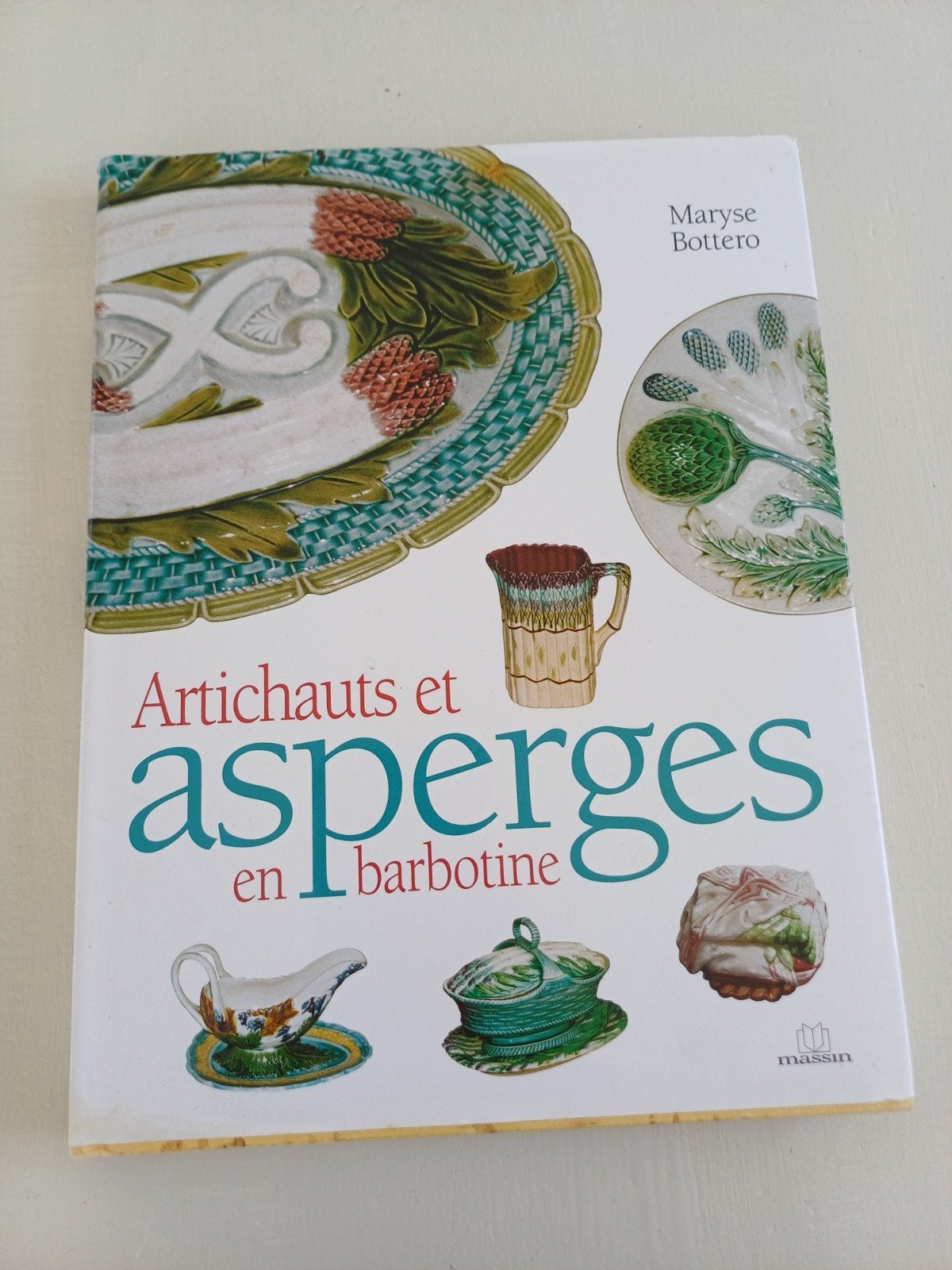 Boek  over barbotine  Antichauts et asperges, Antiek en Kunst, Ophalen of Verzenden