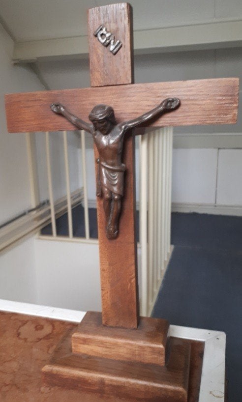 Oude kruis, Antiek en Kunst, Ophalen of Verzenden