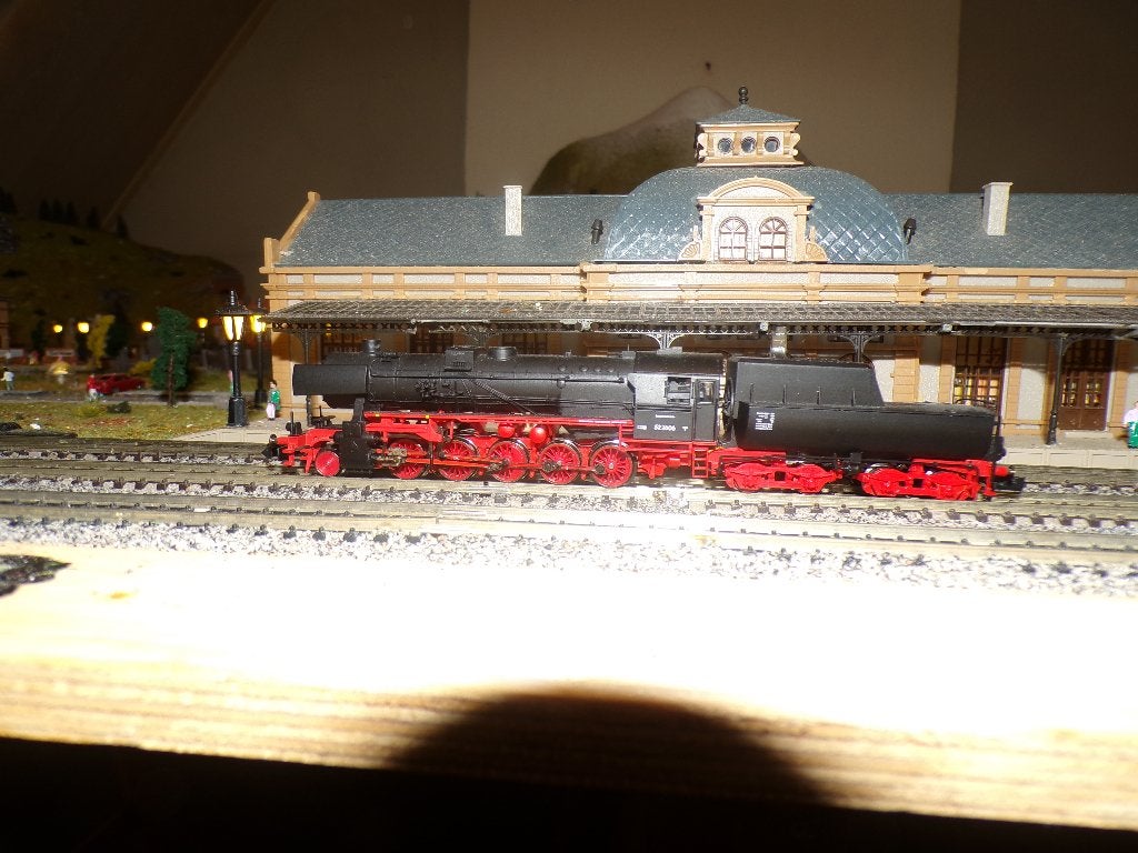 Fleischmann BR52 stoomlocomotief 715293, Fleischmann, Ophalen of Verzenden, Zo goed als nieuw, Gelijkstroom