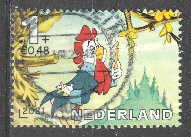 nvph 3975 a Kinderzegel 2021, Ophalen of Verzenden, Na 1940, Gestempeld