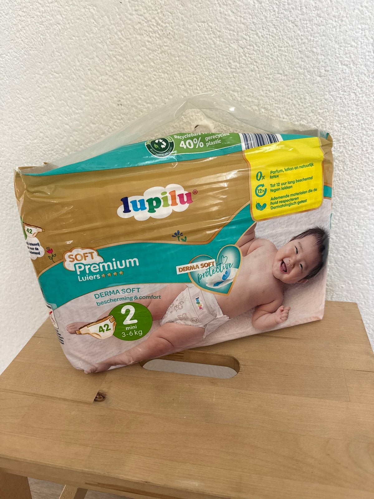 Lupilu Soft Premium Luiers - Maat 2 Mini (3-6 kg), Ophalen of Verzenden, Nieuw