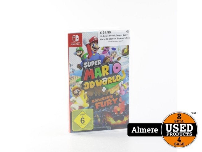 Nintendo Switch Game: Super Mario 3D World + Bowser's Fury