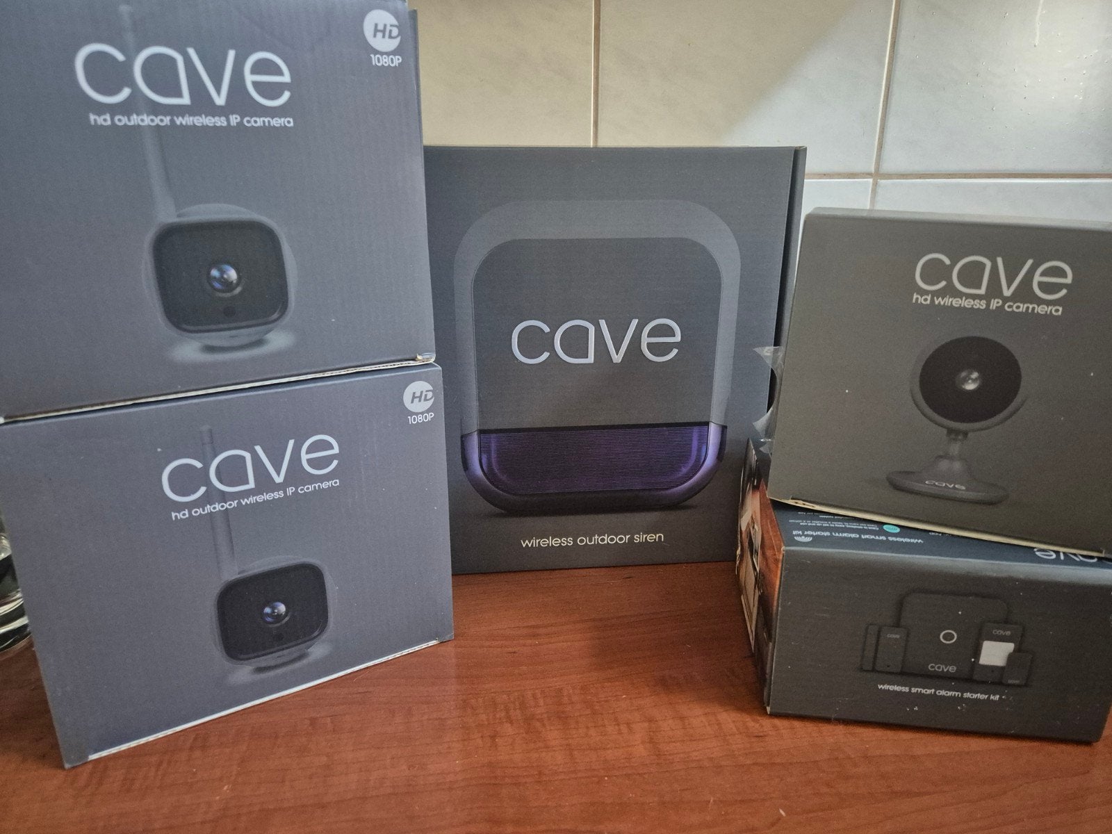 Cave Beveiligingssysteem - Compleet Pakket, Ophalen, Zo goed als nieuw, Compleet systeem, Beweging
