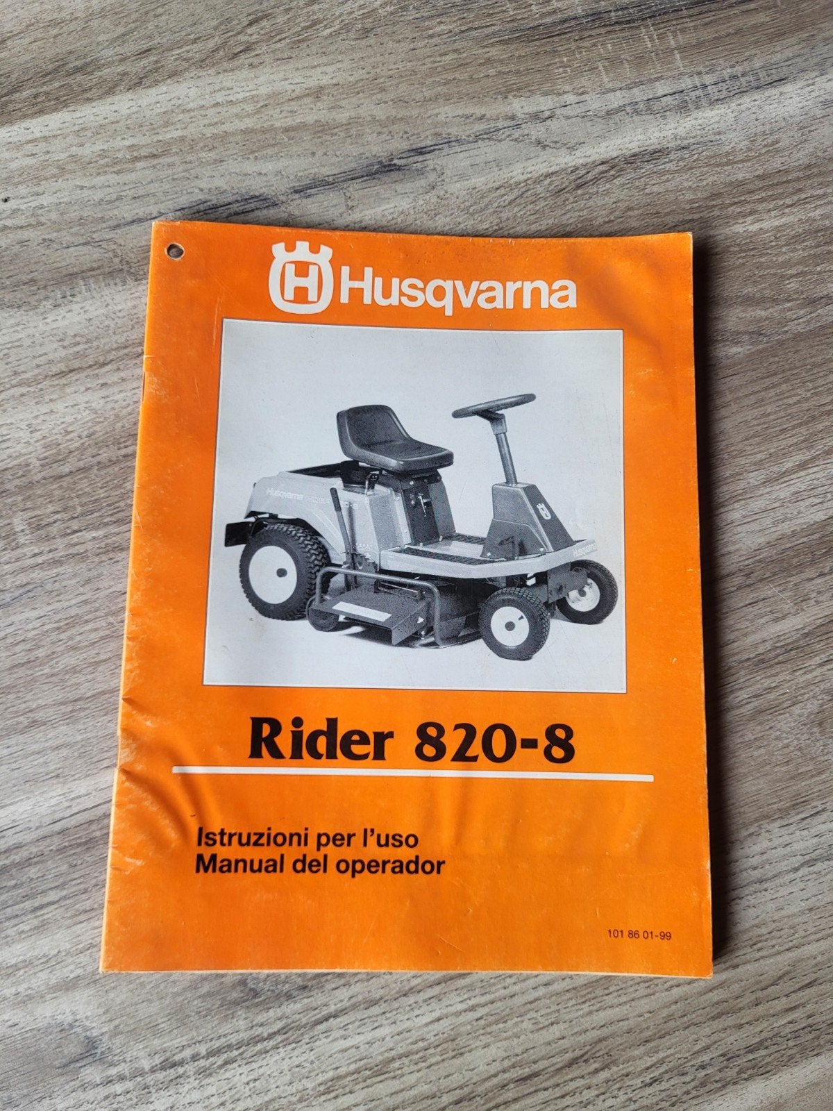 Husqvarna Rider 820-8, Ophalen of Verzenden, Zo goed als nieuw
