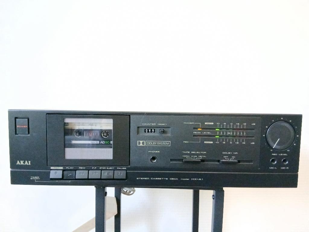 Akai HX-A1 cassettedeck. Werkend., Audio, Tv en Foto, Cassettedecks, Ophalen, Enkel, Akai, Tape counter