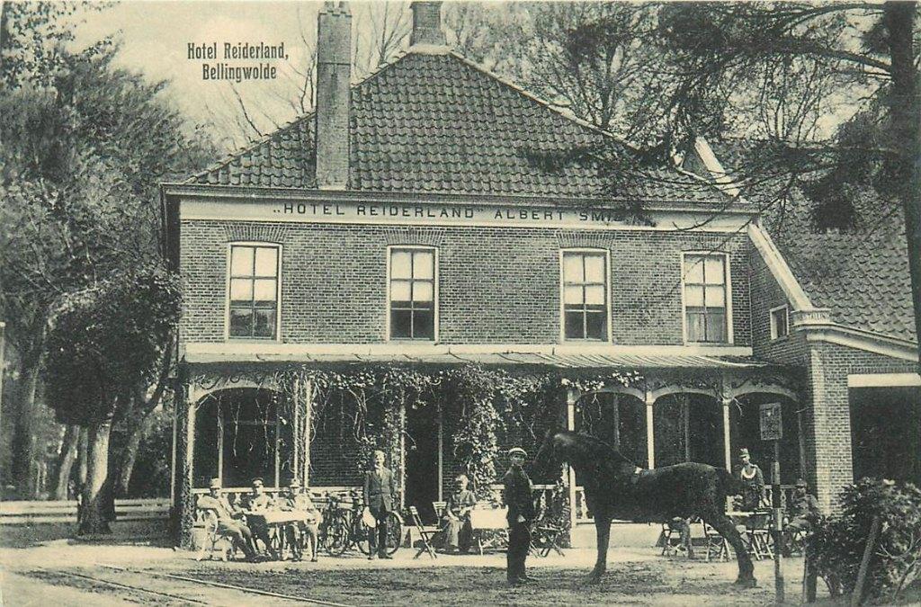 701-219-037 Bellingwolde Hotel Reiderland, Verzenden, Voor 1920, Groningen