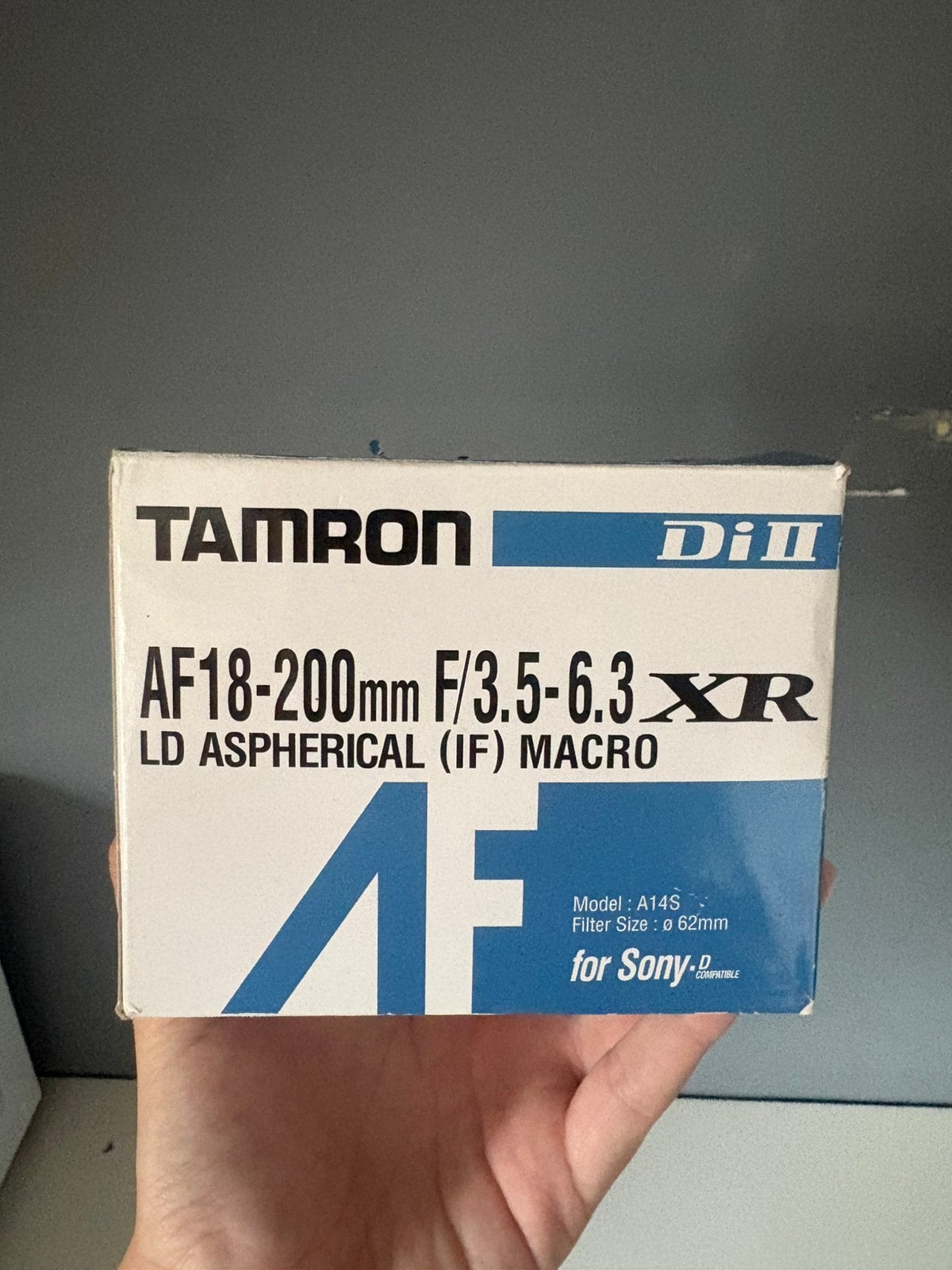 Tamron lens voor Sony camera